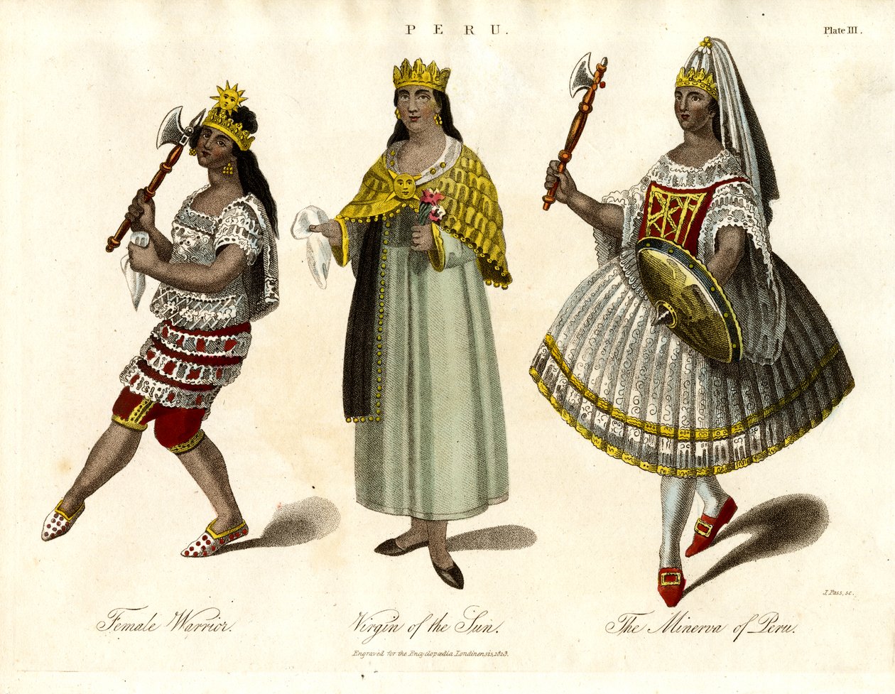Figuras femeninas peruanas de John Pass