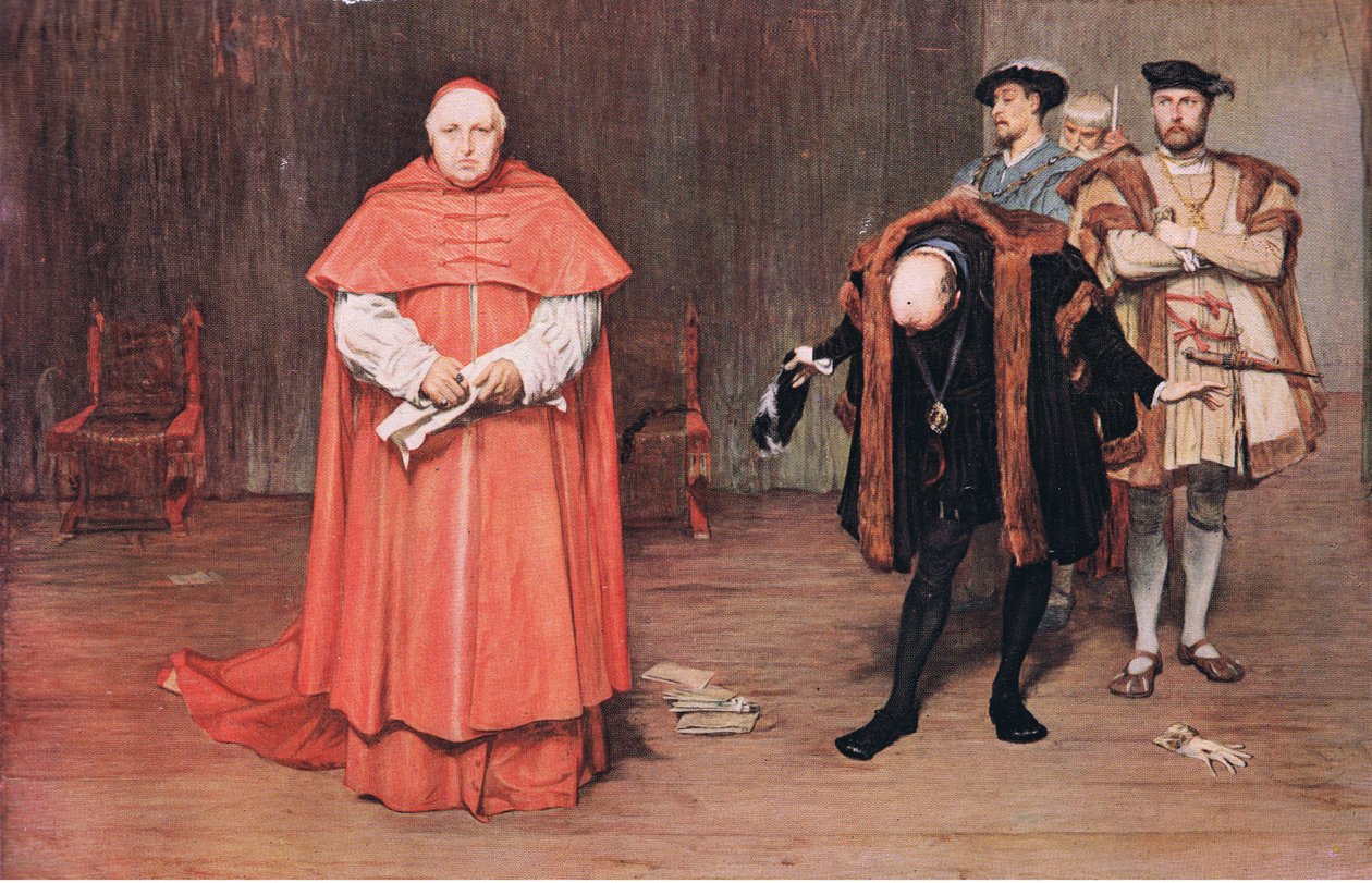 La caída de Wolsey de John Petite