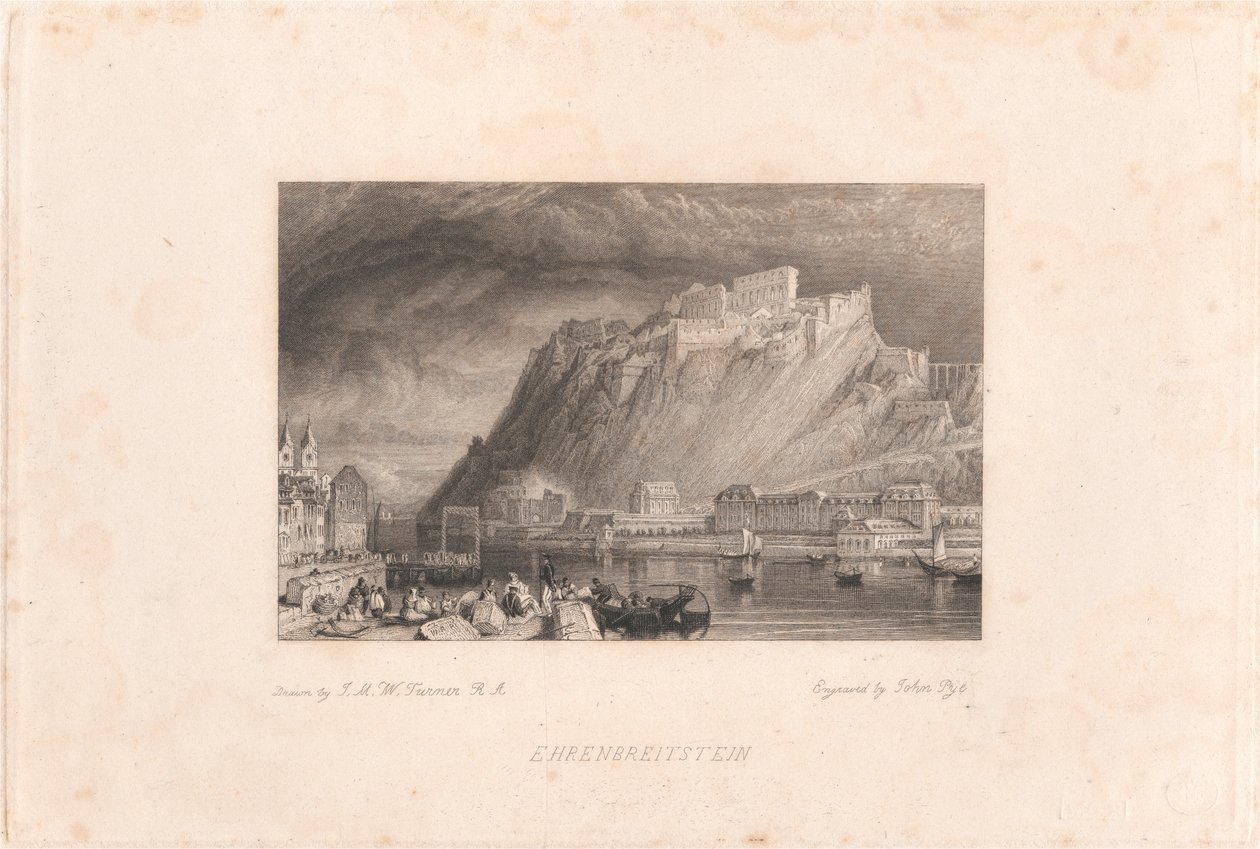 Ehrenbreitstein de John Pye