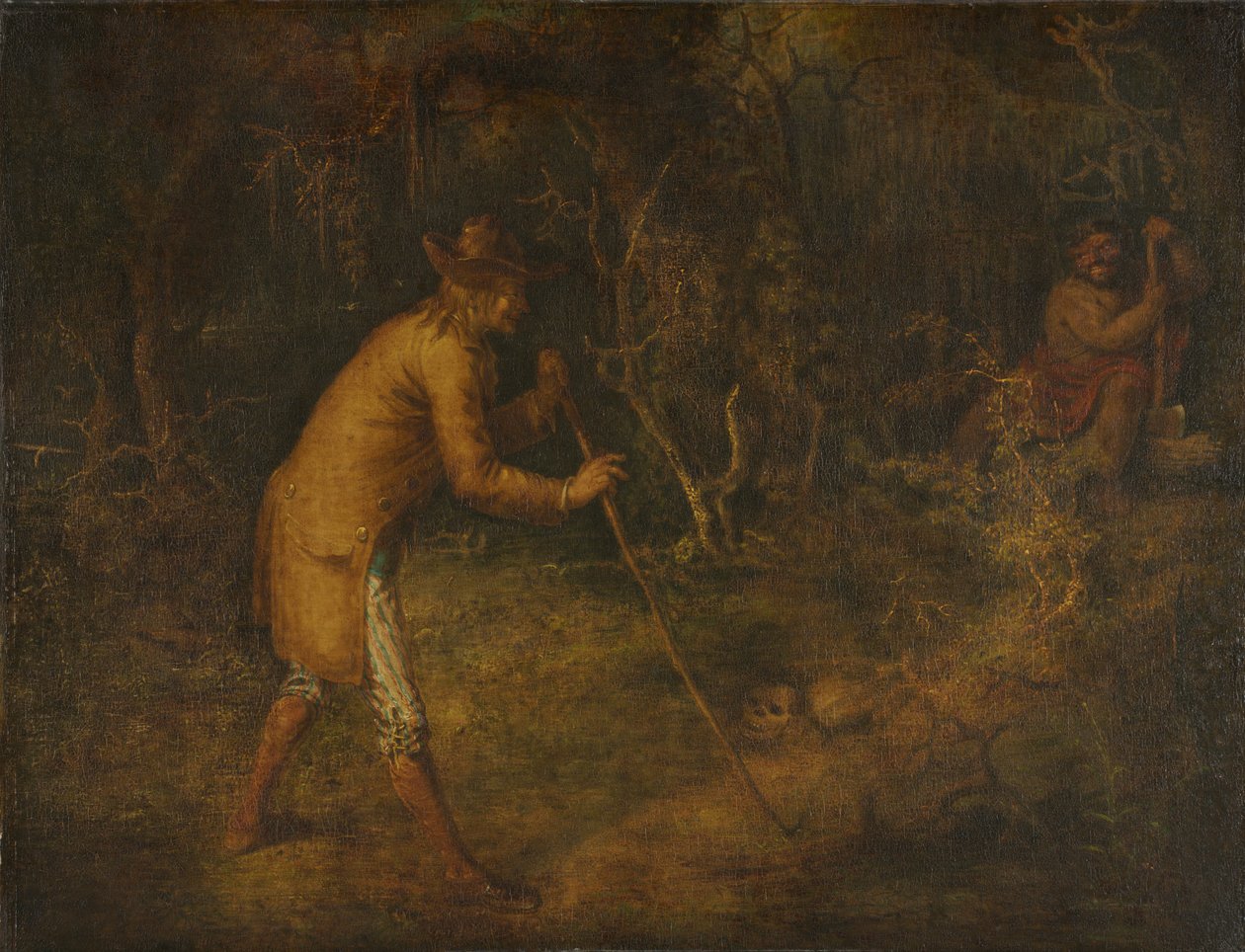 El Diablo y Tom Walker, 1856 de John Quidor
