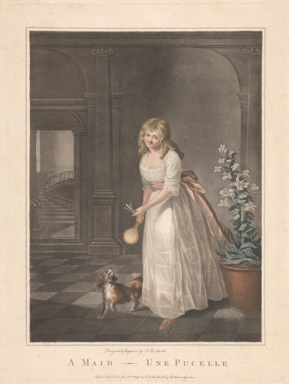 Una doncella de John Raphael Smith