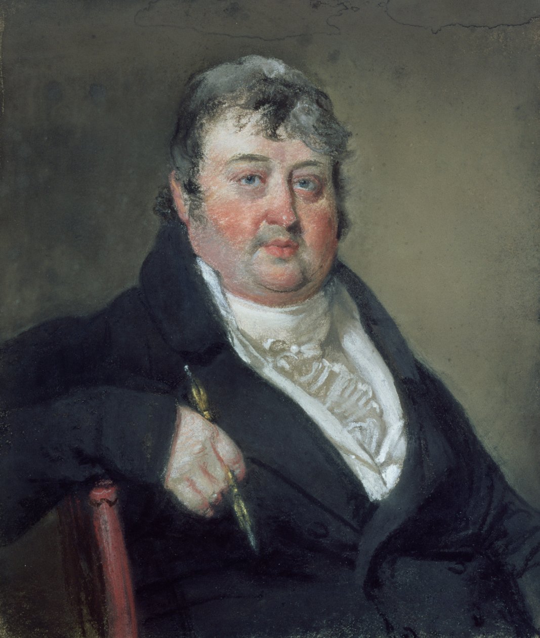 Retrato de Julio César Ibbetson (1759-1817) de John Raphael Smith