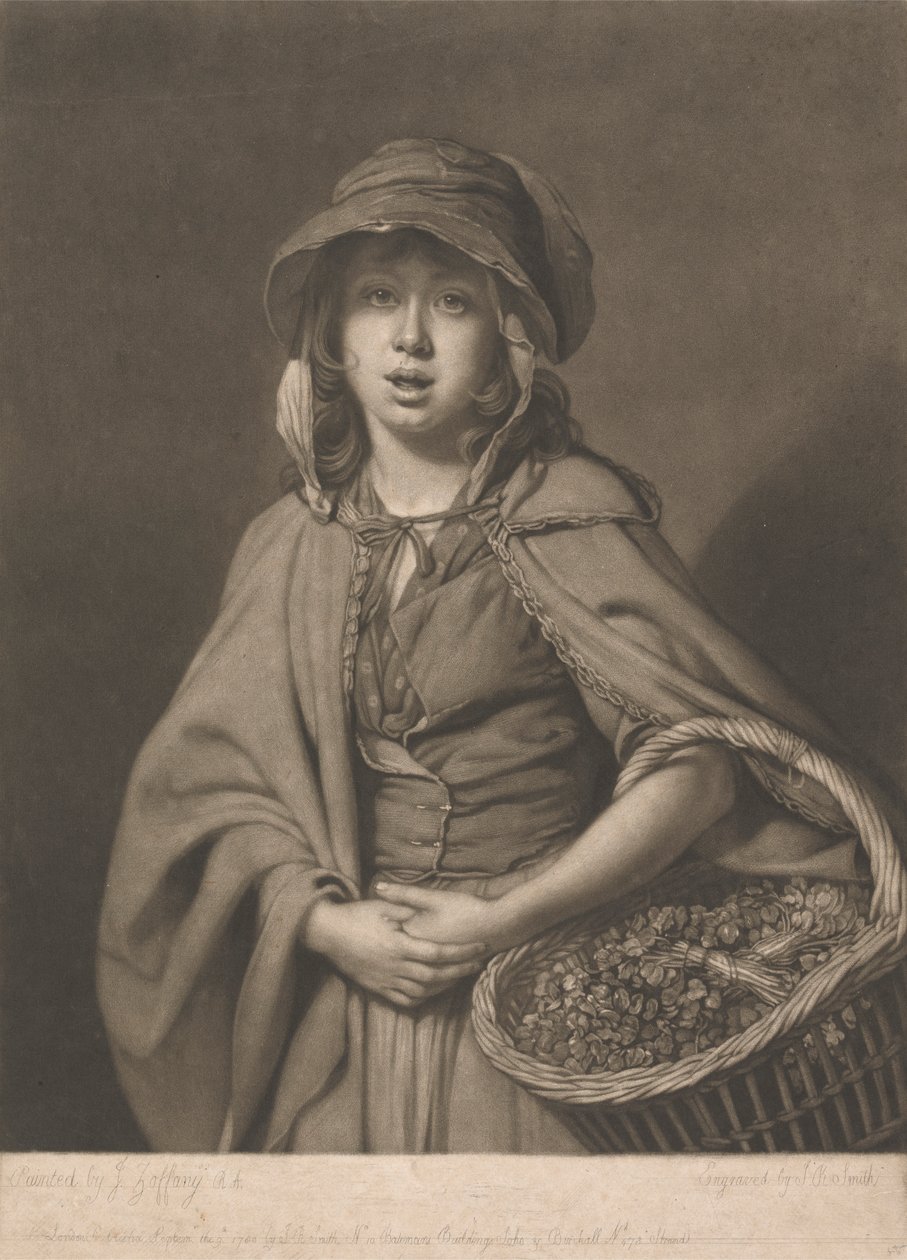 La chica de los berros de John Raphael Smith