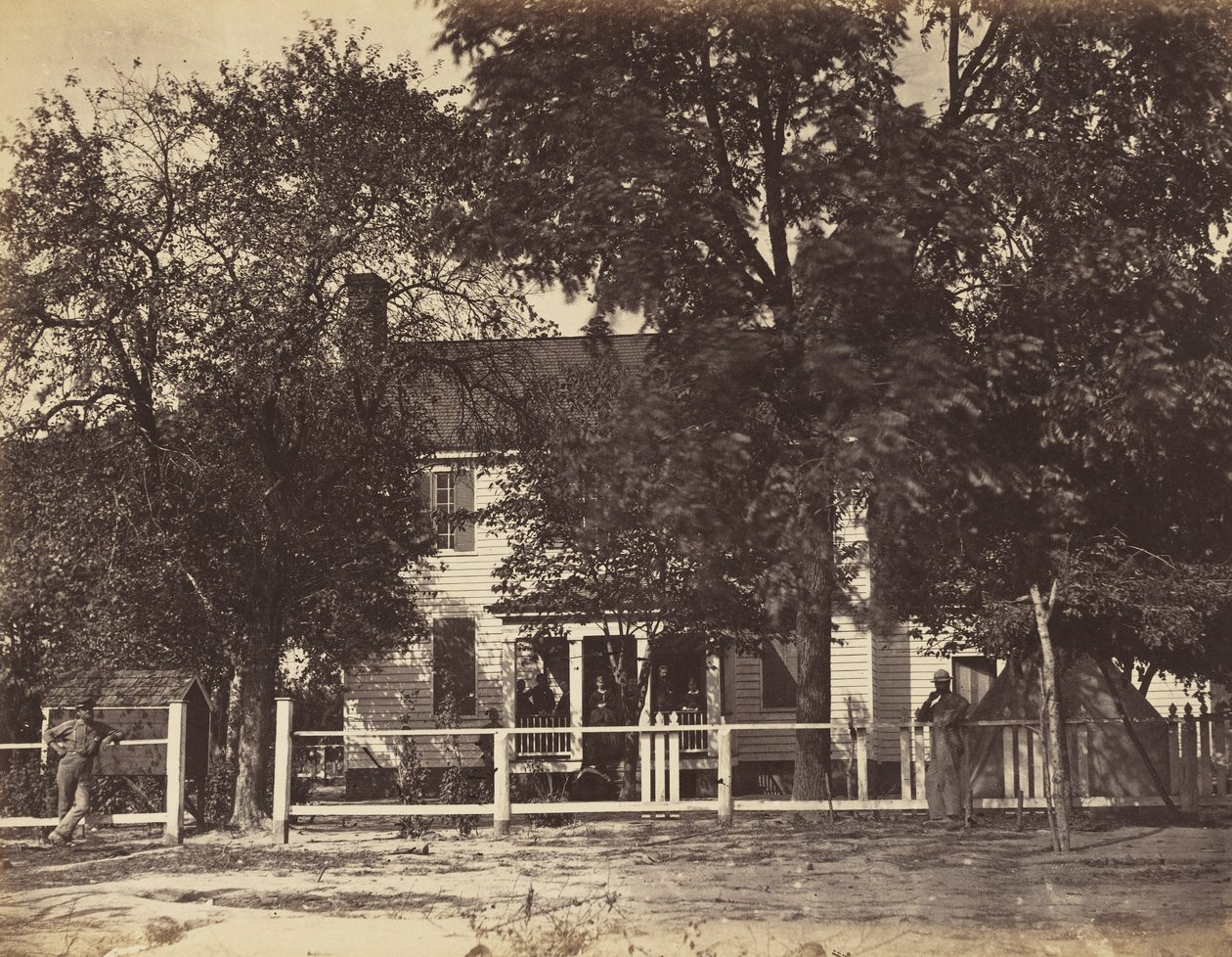 Casa Aiken, en el ferrocarril de Weldon, Virginia., febrero de 1865 de John Reekie