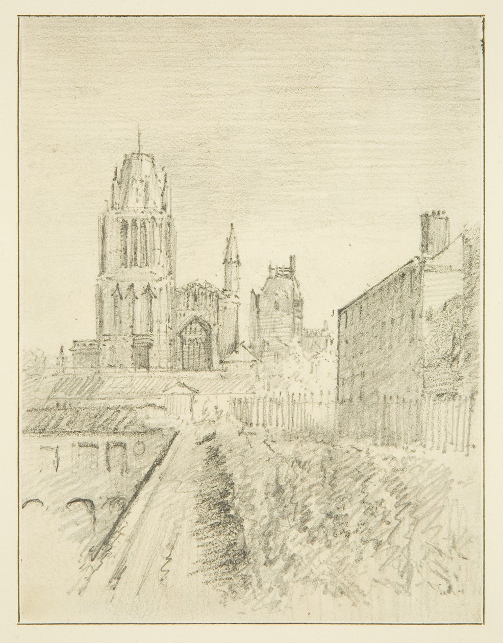 Iglesia de Redcliffe y parte de Alfred Wharf de John Reverend Eden