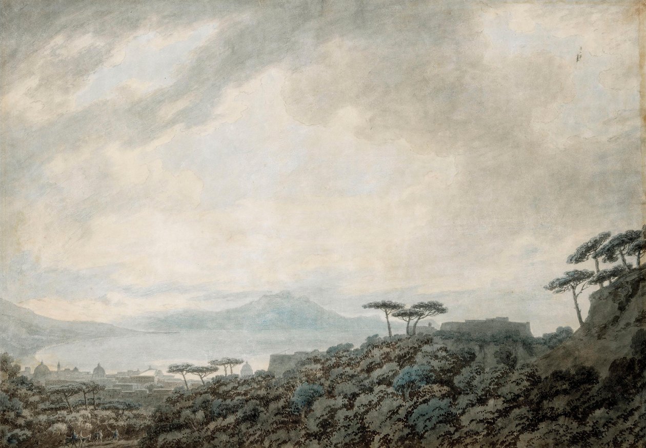 Un valle en el cantón de Unterwalden, Suiza de John Robert Cozens
