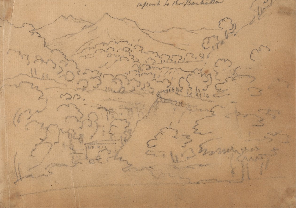Subida a la Bocheta de John Robert Cozens