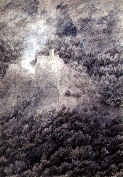 Entre Bolzano y Trento de John Robert Cozens