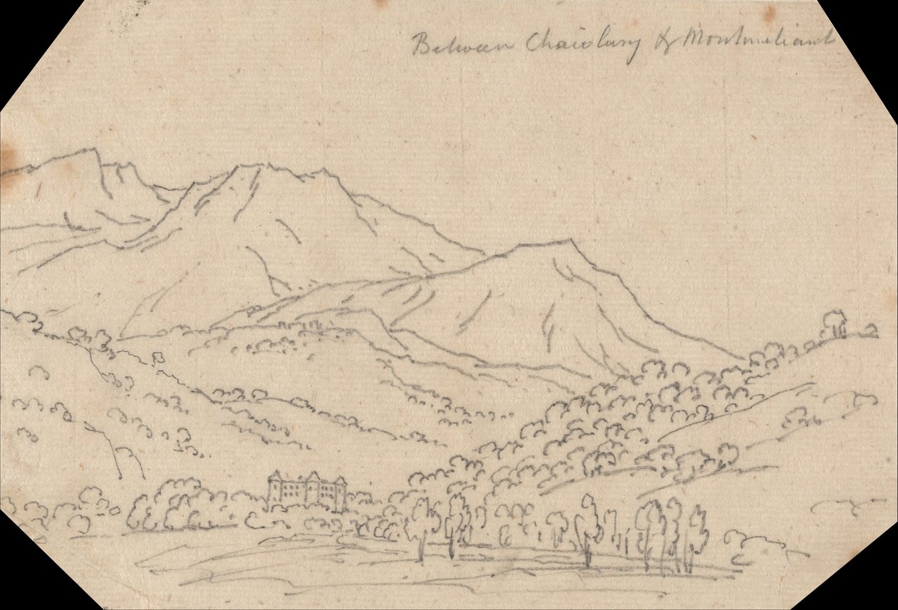 Entre Chambery y Montmélian de John Robert Cozens