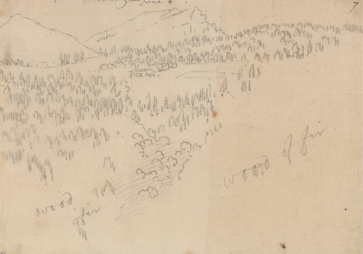 Entre Innsbruck y Schönberg de John Robert Cozens