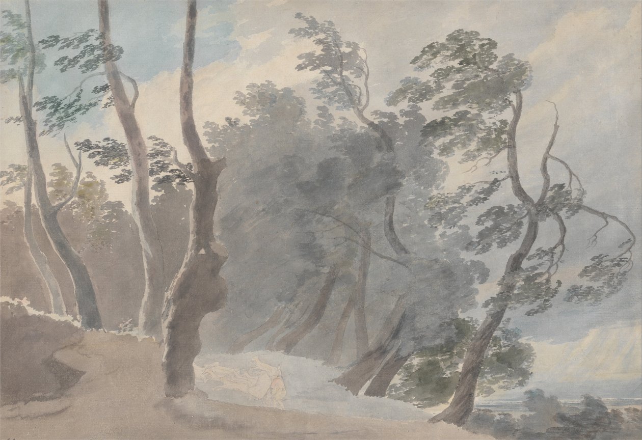 Galería de Sopra, Albano de John Robert Cozens