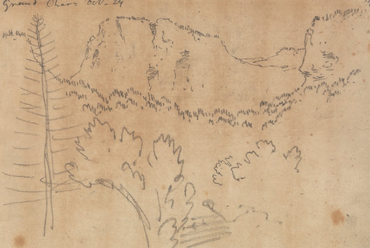 Grand Chartreuse, 24 de octubre de John Robert Cozens