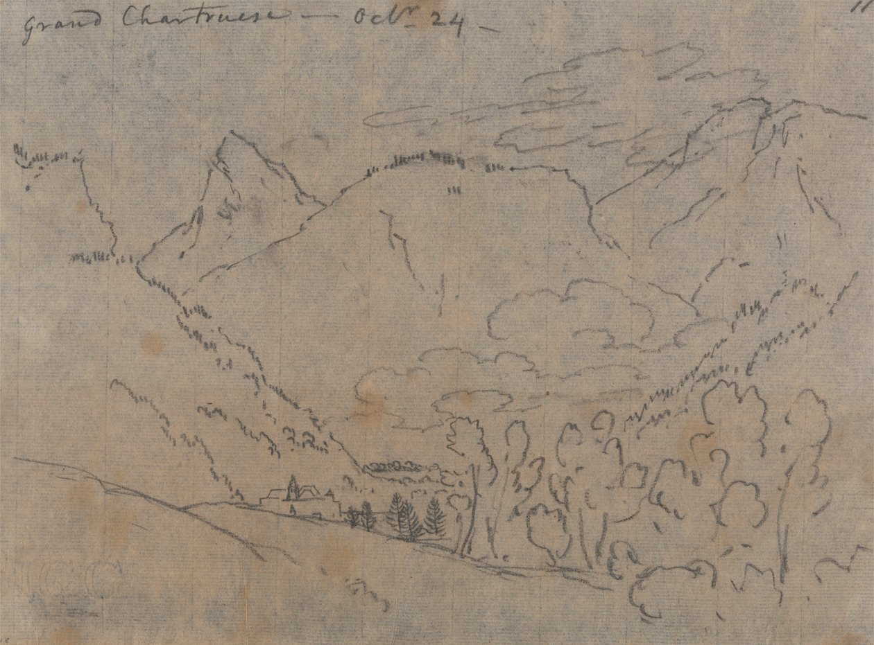 Grand Chartreuse, 24 de octubre de John Robert Cozens