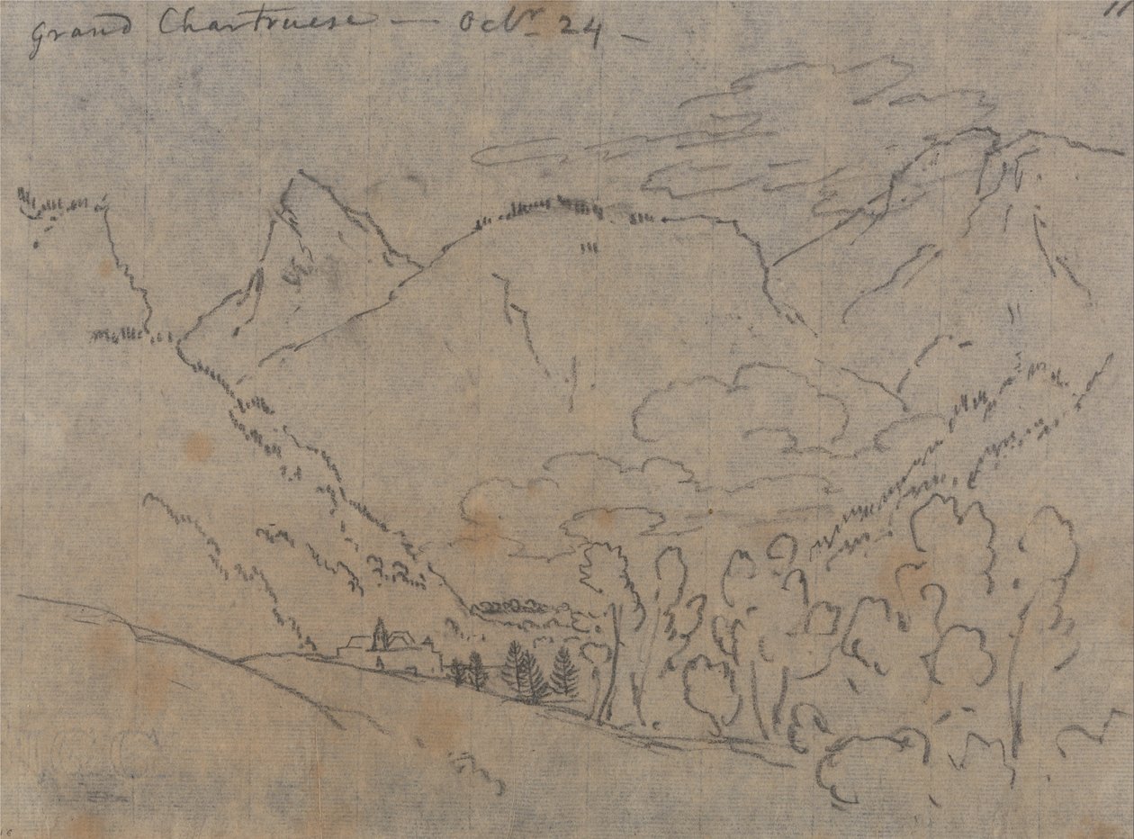 Grand Chartreuse, 24 de octubre de John Robert Cozens