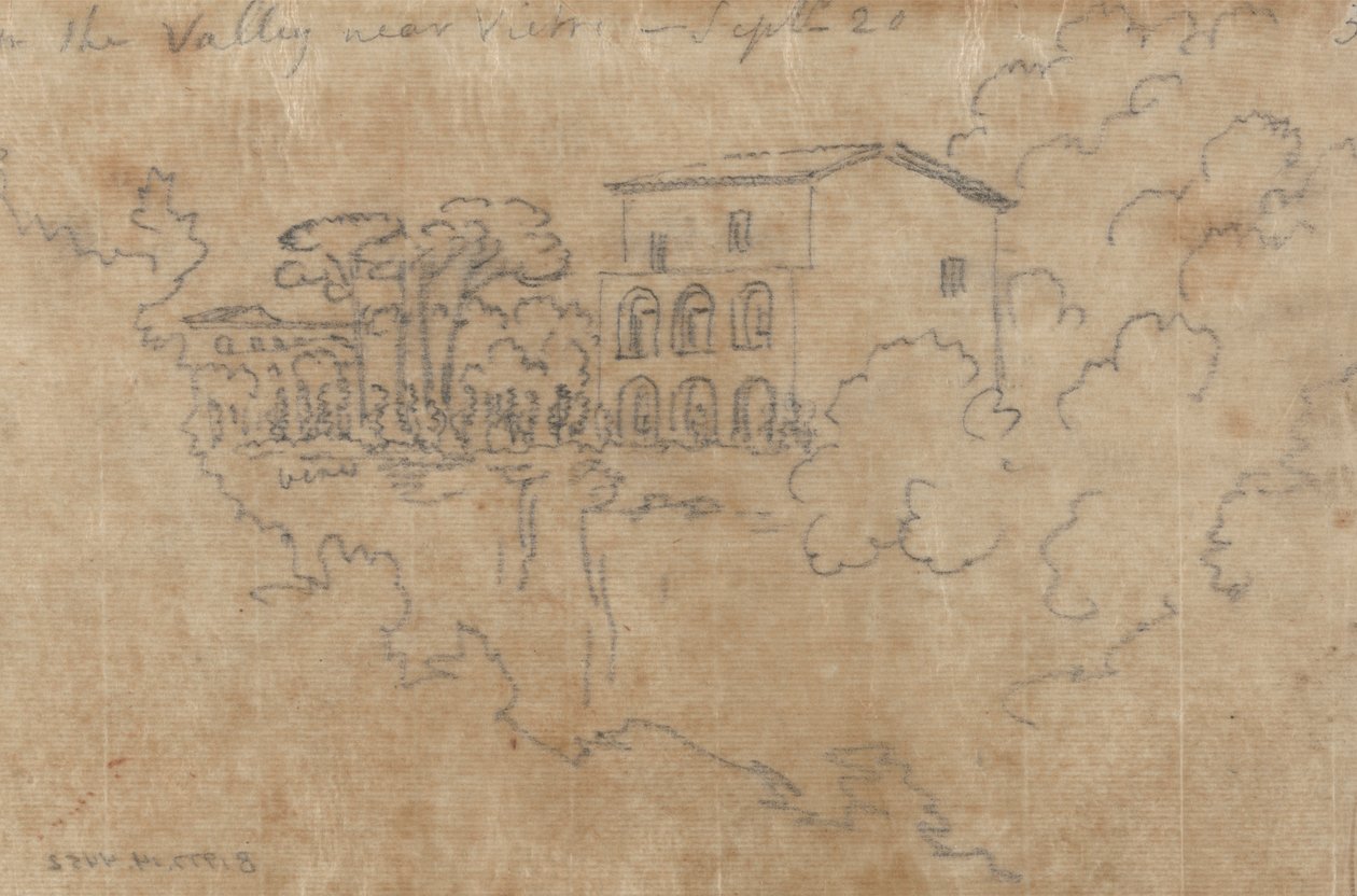 En el valle cerca de Vietri, 20 de septiembre de John Robert Cozens