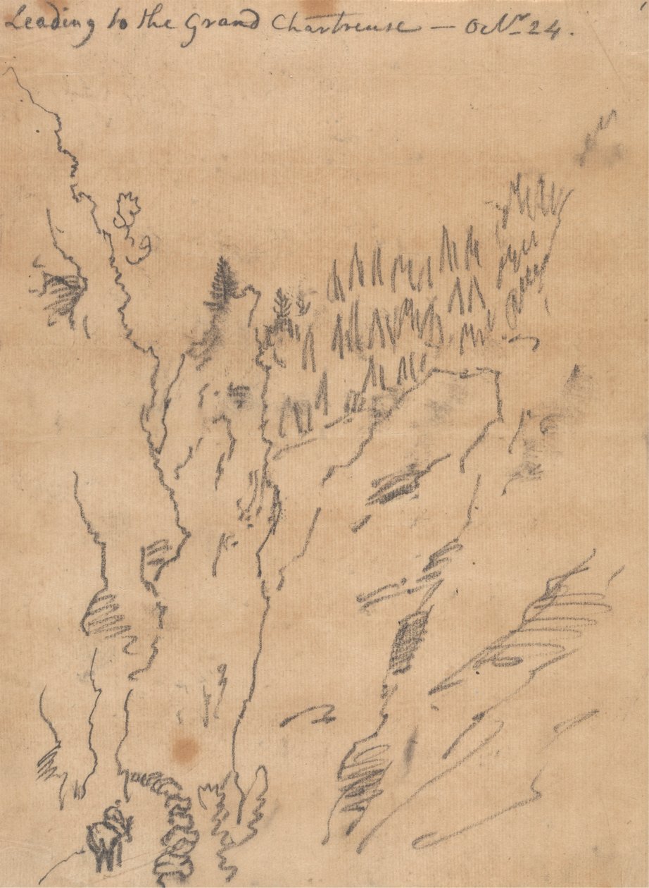 Hacia la Gran Cartuja, 24 de octubre de John Robert Cozens