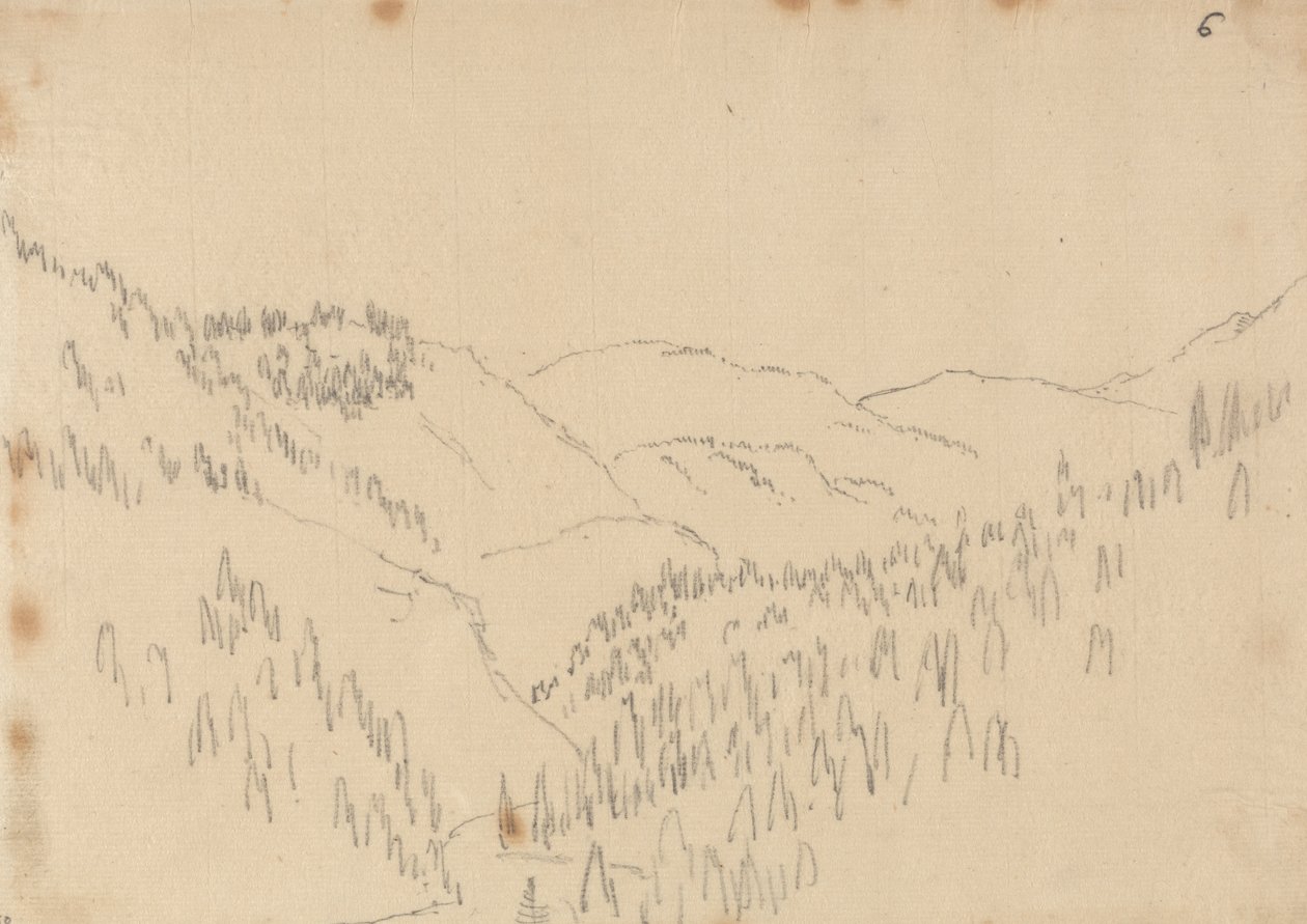 Cerca de Insbruck de John Robert Cozens