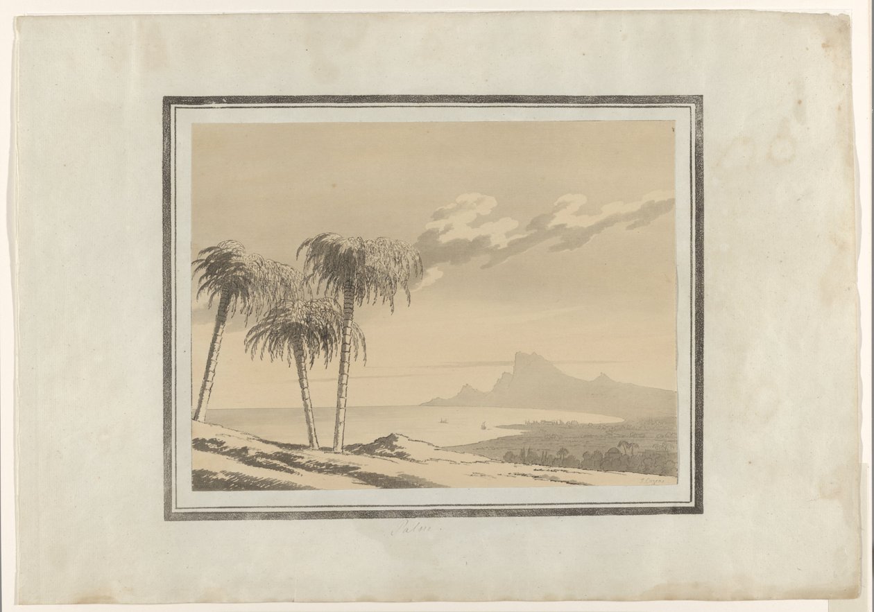 Palma (título en objeto) de John Robert Cozens