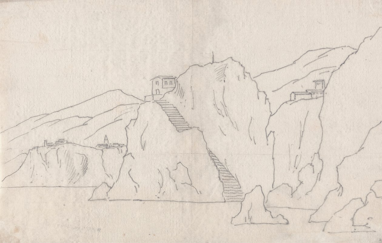 Costa rocosa de John Robert Cozens