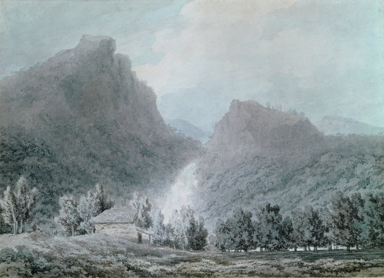 Las Cataratas de Lodore de John Robert Cozens