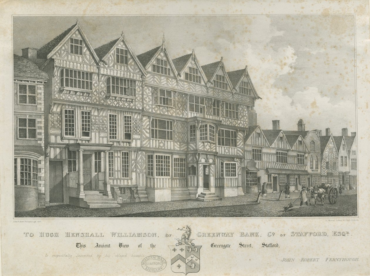Stafford - High House antiguo de John Robert Fernyhough