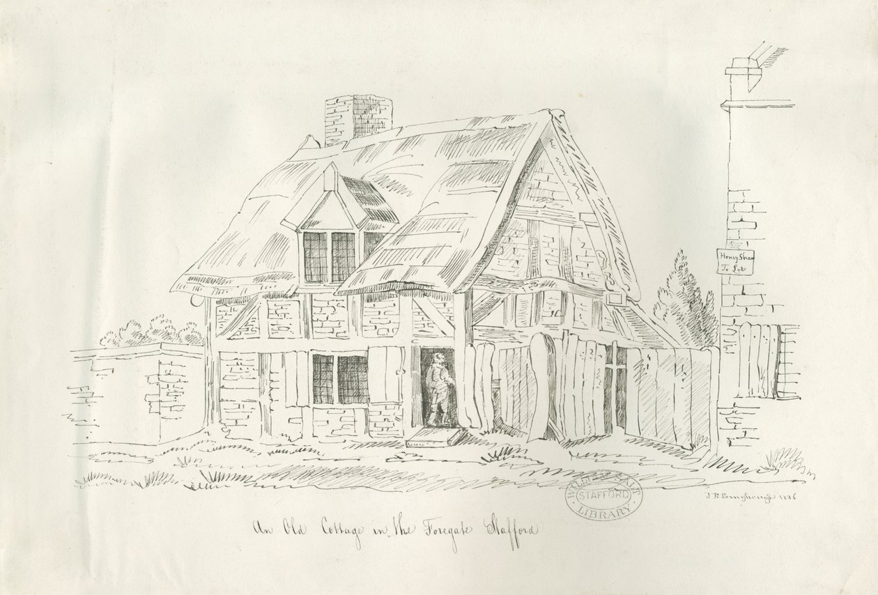 Stafford - Cabaña Antigua en Foregate de John Robert Fernyhough