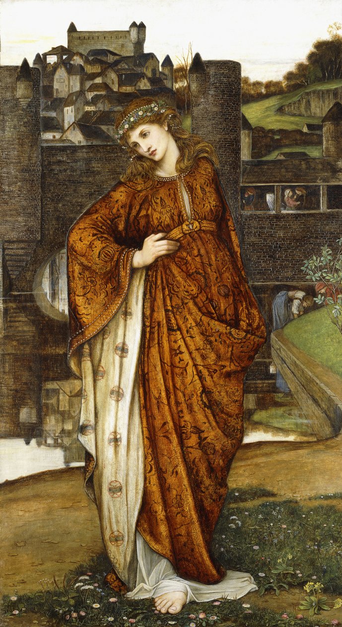 Nuestra Señora de la Puerta del Agua de John Roddam Spencer Stanhope