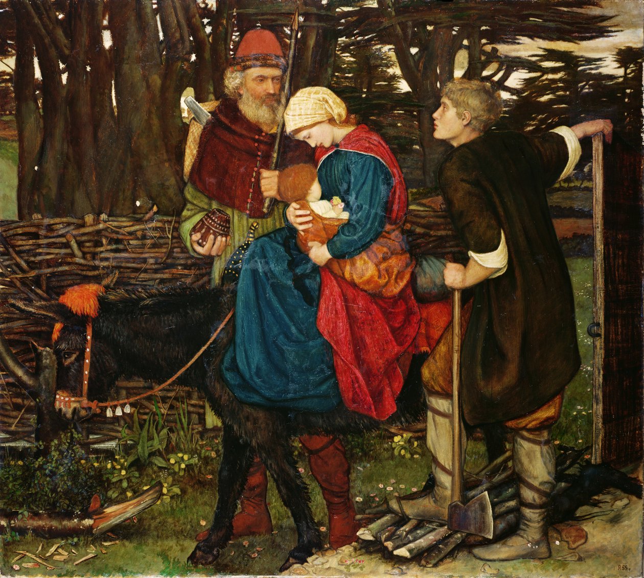 La Sagrada Familia de John Roddam Spencer Stanhope