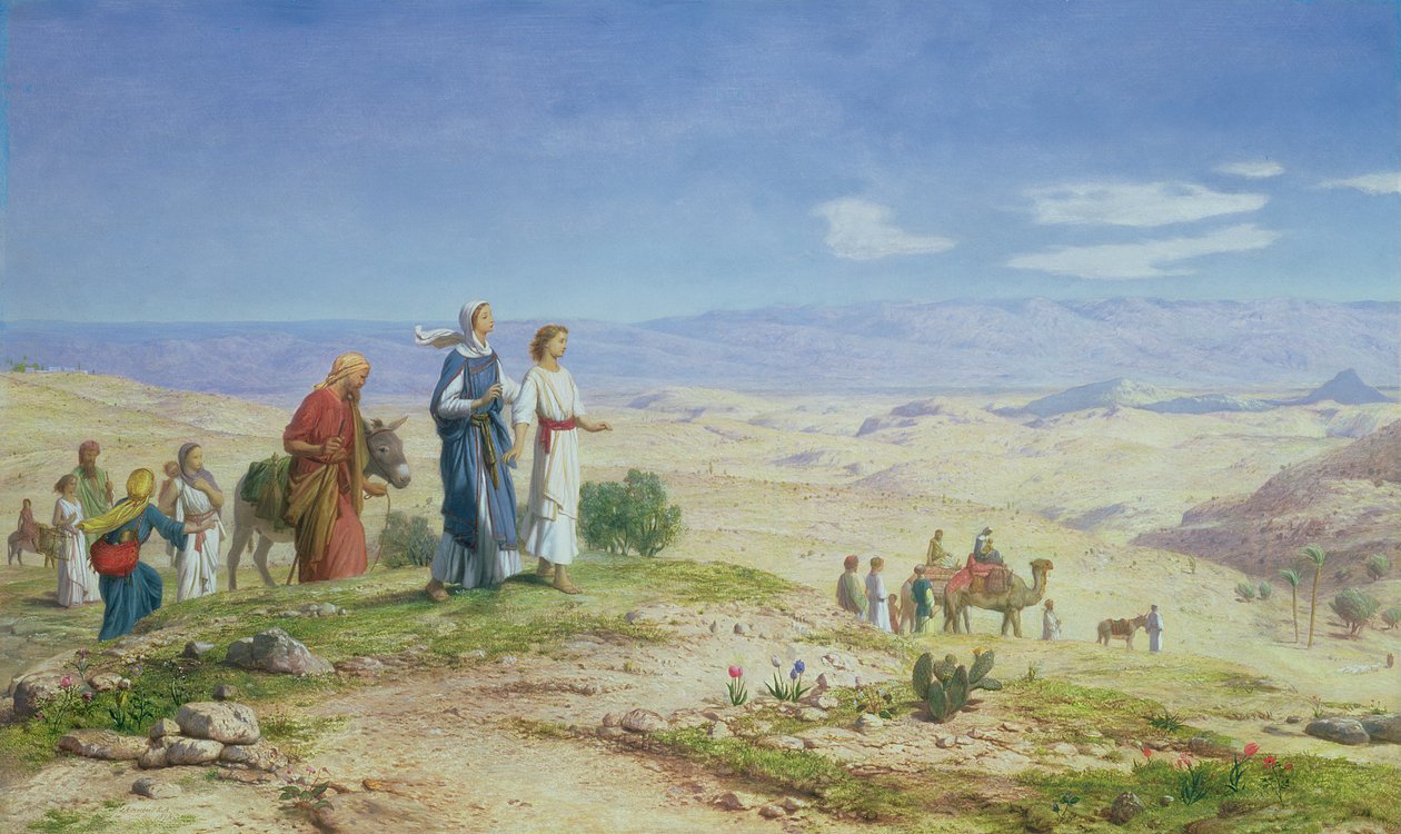 Fuera de Jerusalén, 1878 de John Rogers Herbert