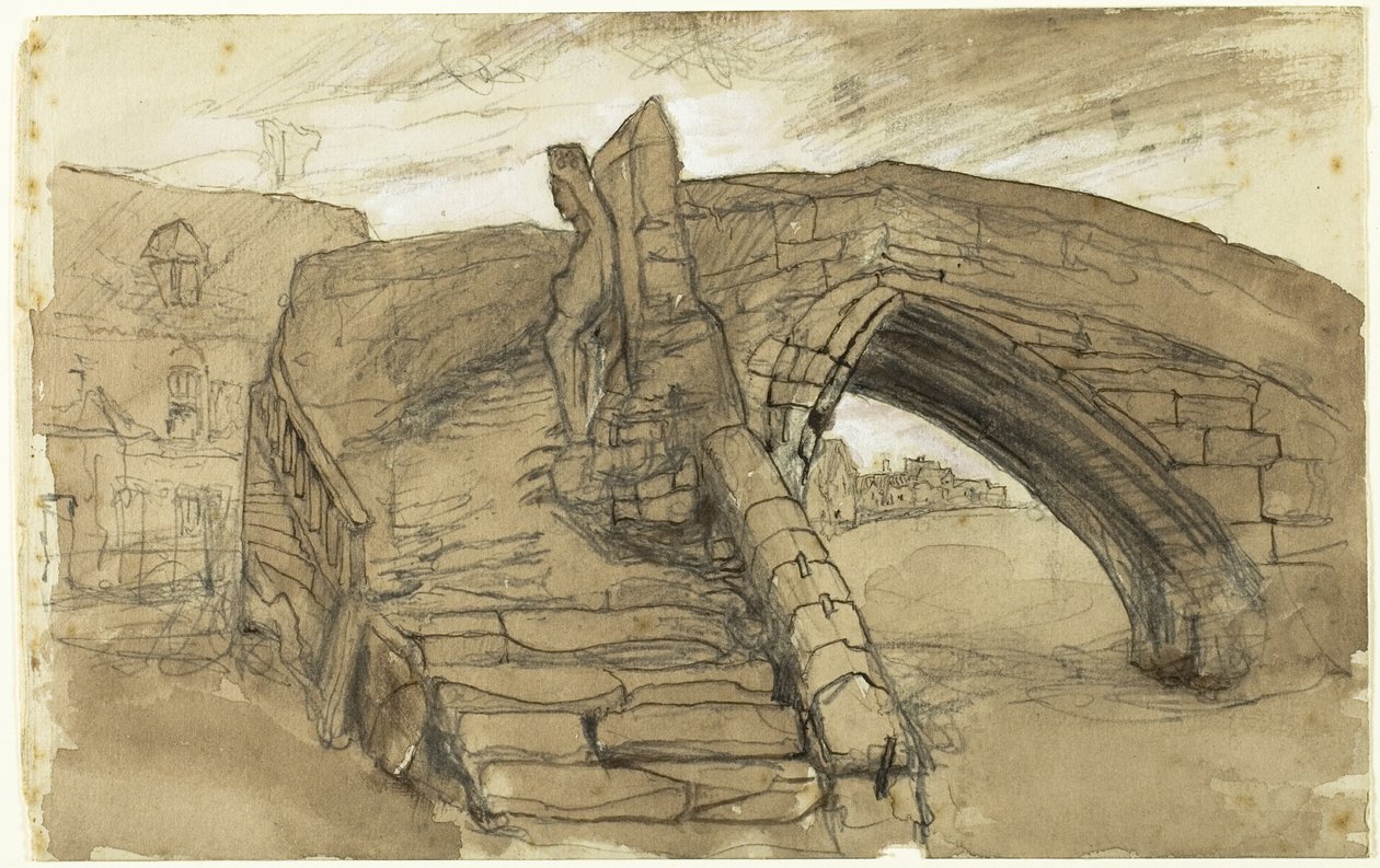 Puente en Croyland de John Ruskin