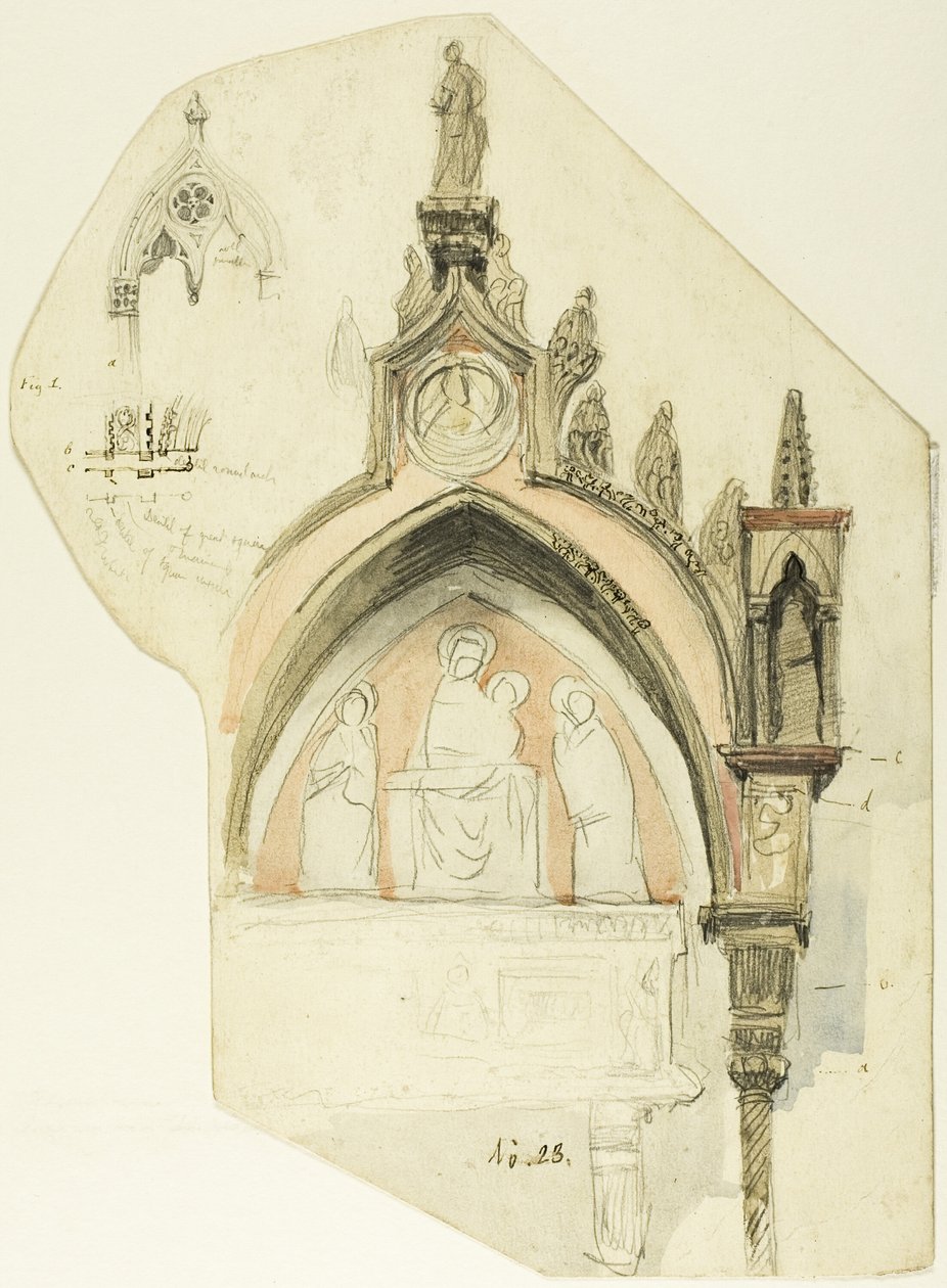 Diseño para un arco de John Ruskin