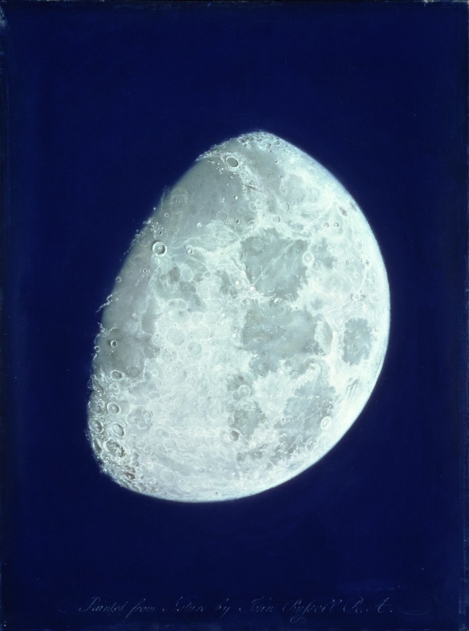 Cara de la luna, 1793-97 de John Russell