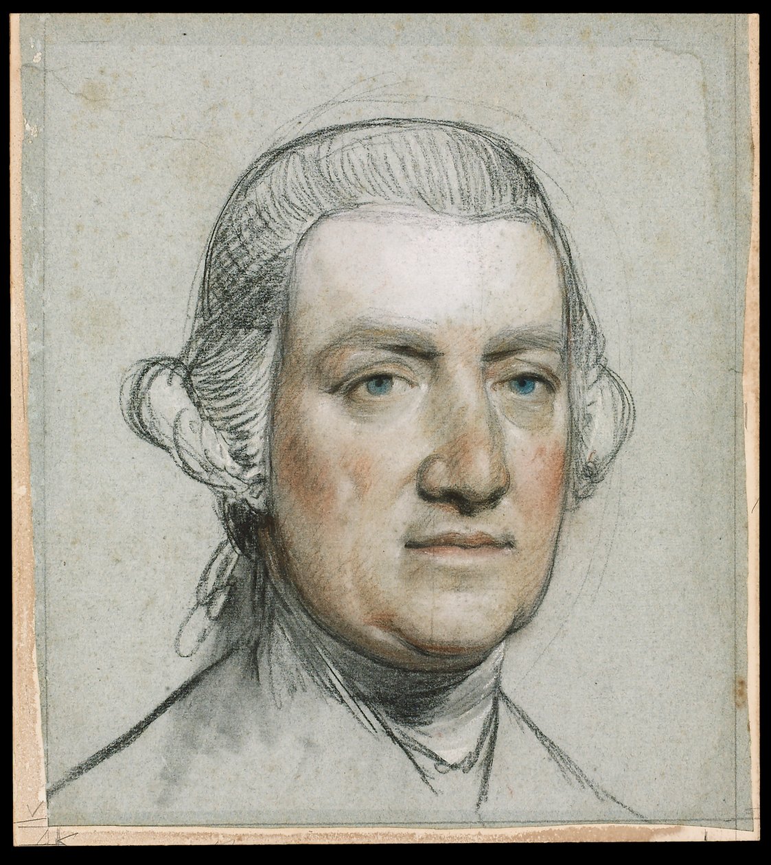 Nevil Maskelyne (1732 -1811), c.1776 (tiza sobre papel) de John Russell