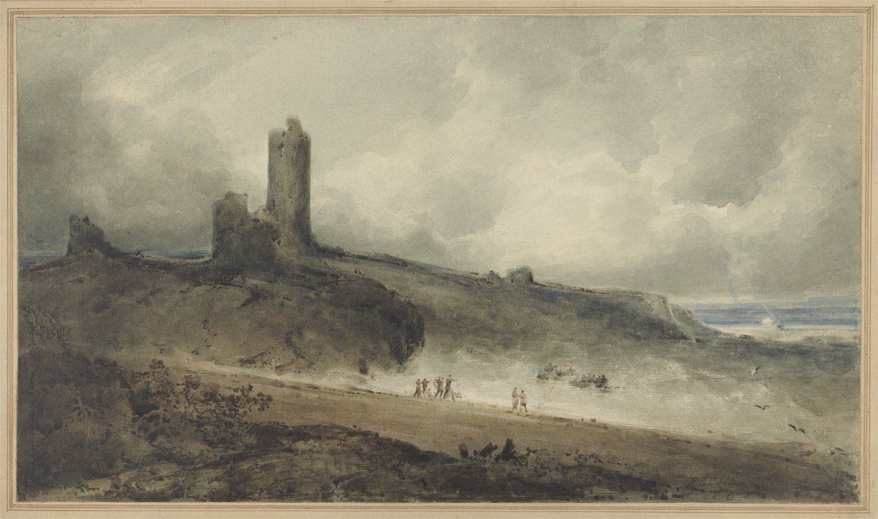 Castillo de Aberystwyth de John Sell Cotman