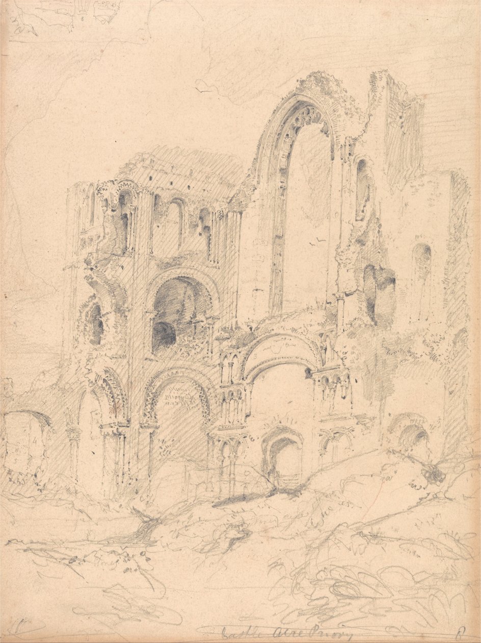 Priorato de Castle Acre, Norfolk de John Sell Cotman