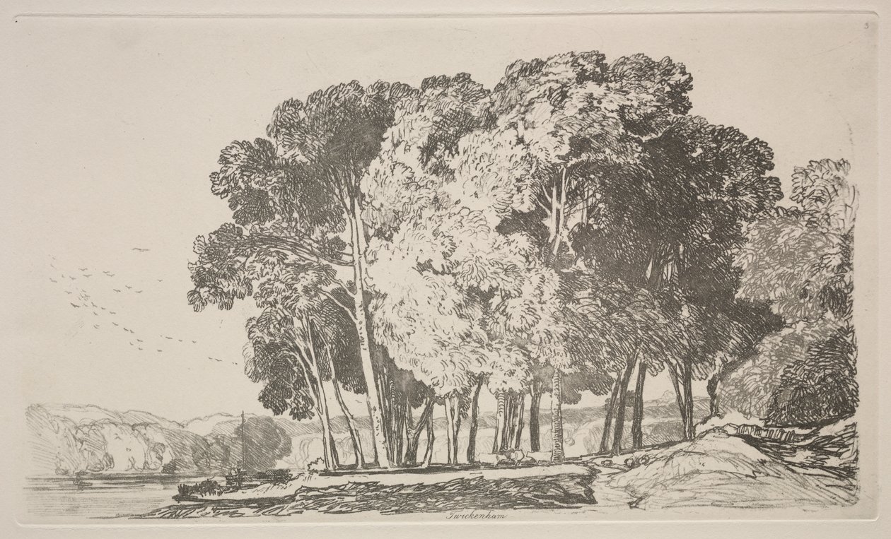 Liber Studiorum: Twickenham de John Sell Cotman