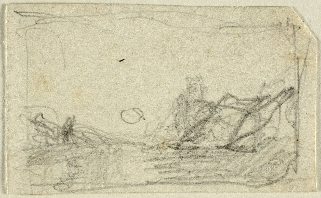 Paisaje a la luz de la luna de John Sell Cotman
