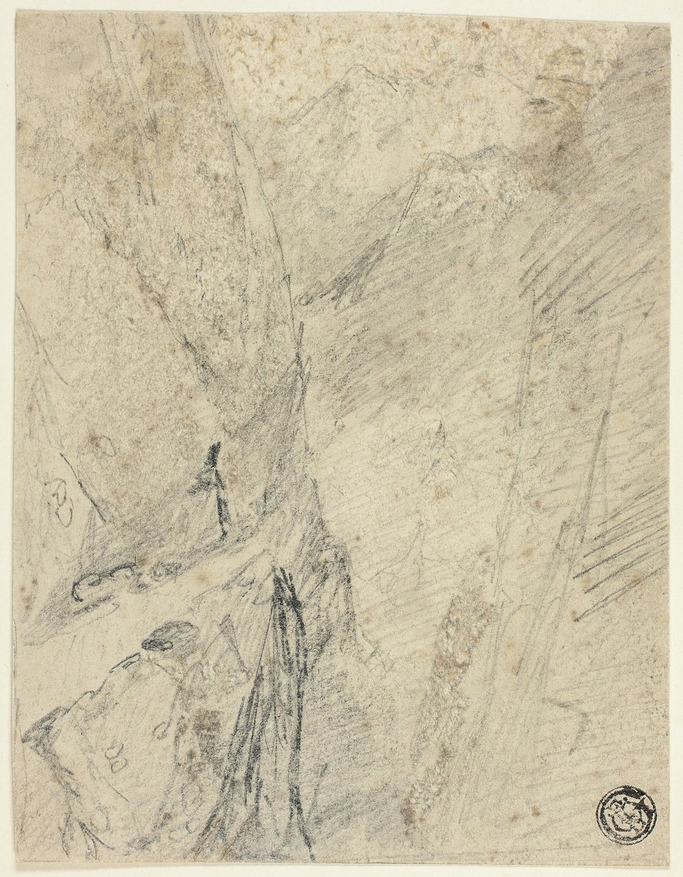 Desfiladero de montaña de John Sell Cotman