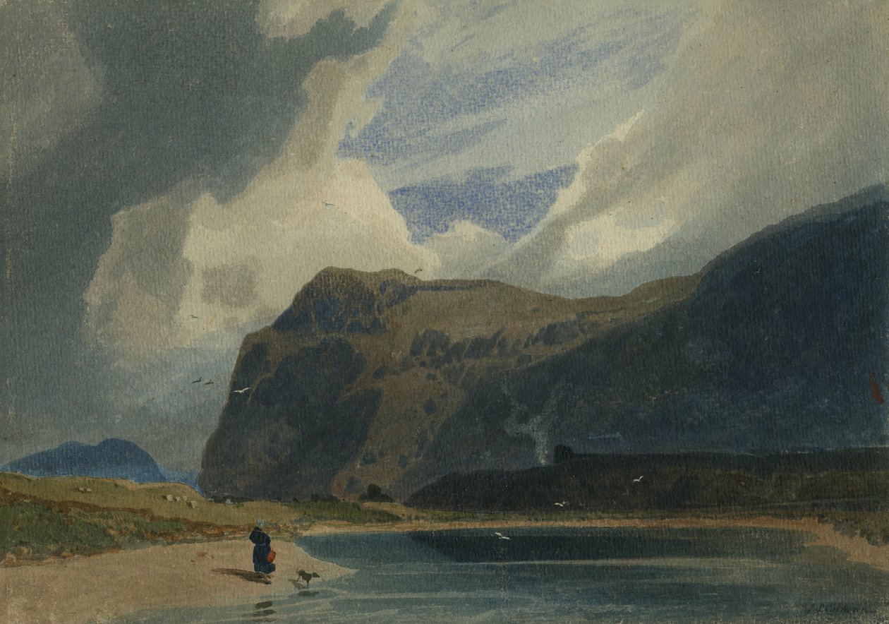 Escena de Montaña en Gales, 1810 de John Sell Cotman