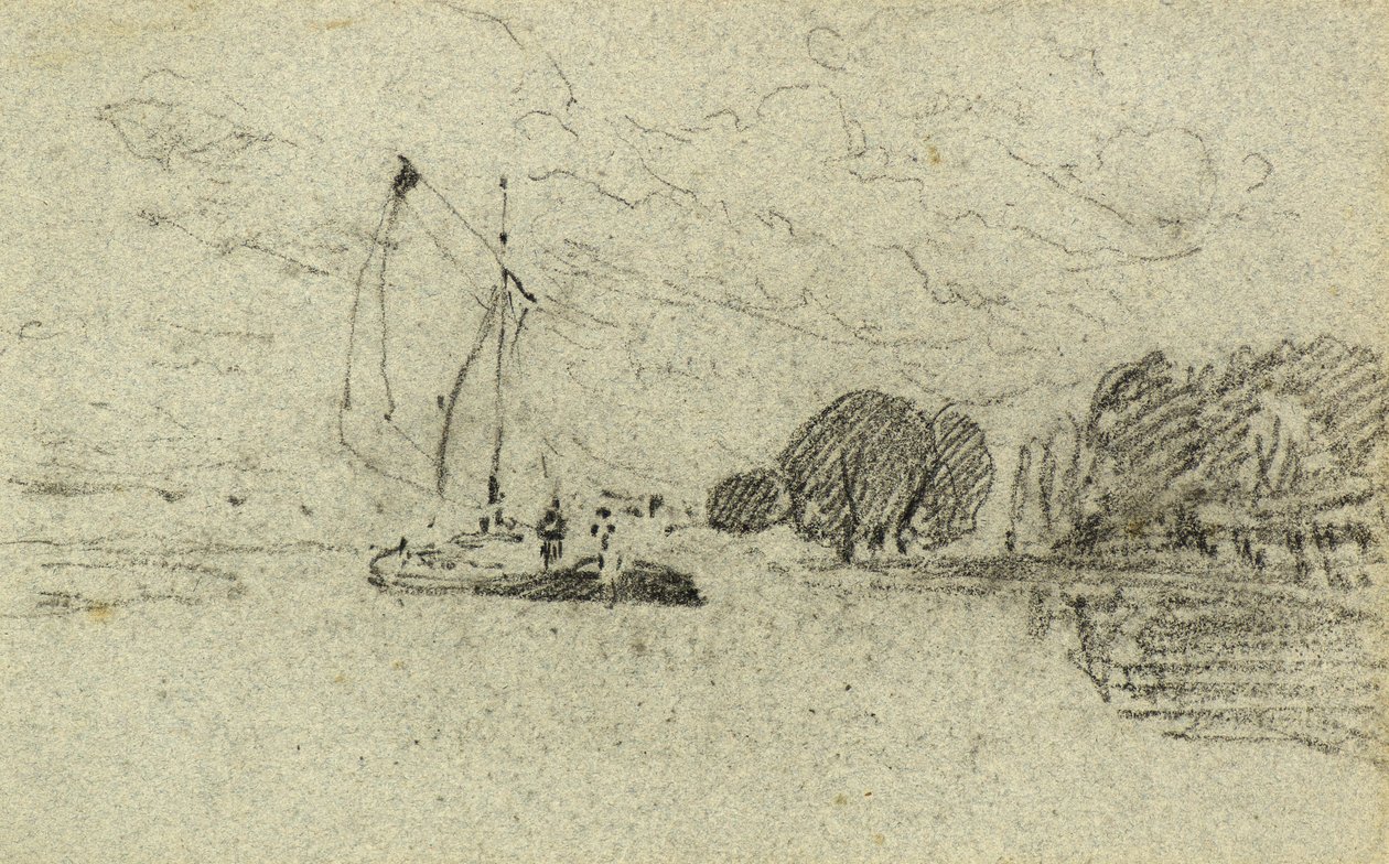 Barcaza de vela de John Sell Cotman