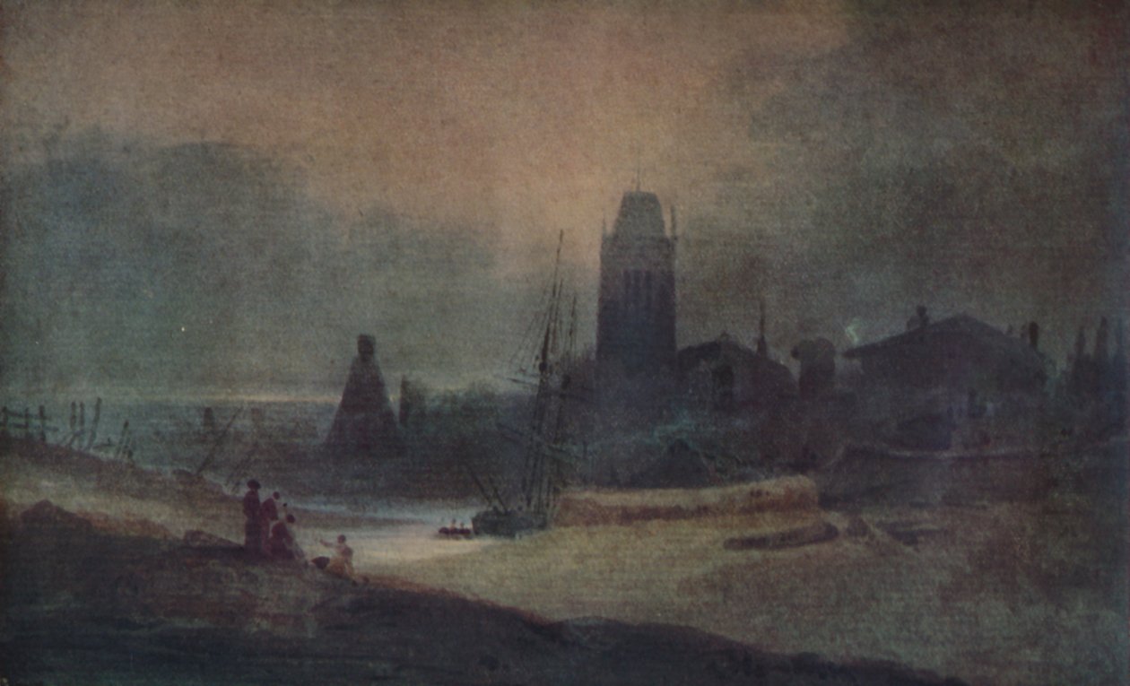 Santa María Redcliffe, Bristol, 1923 de John Sell Cotman