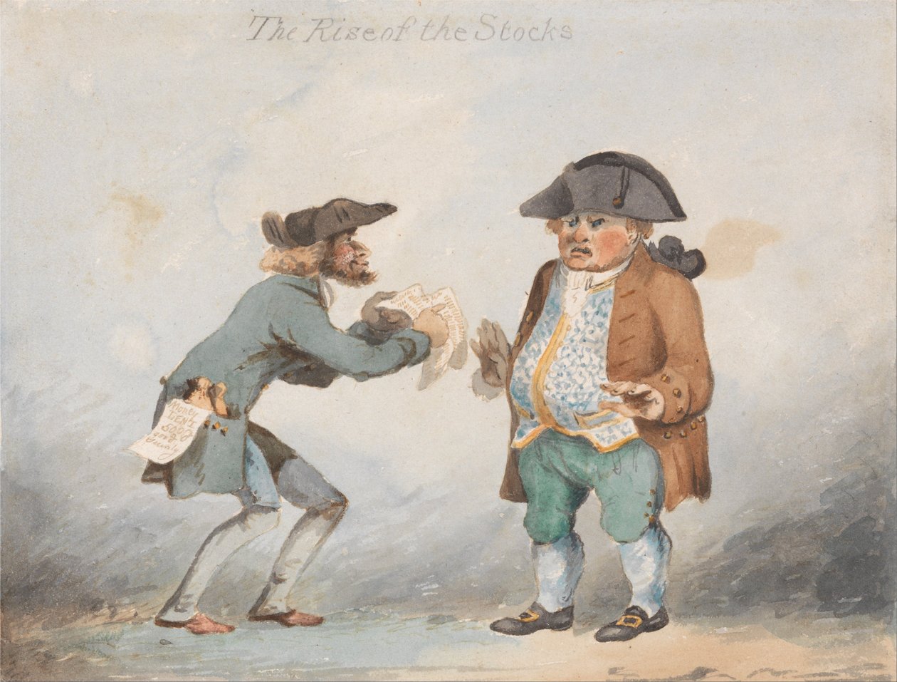 El auge de las acciones (serie de tres) de John Sell Cotman