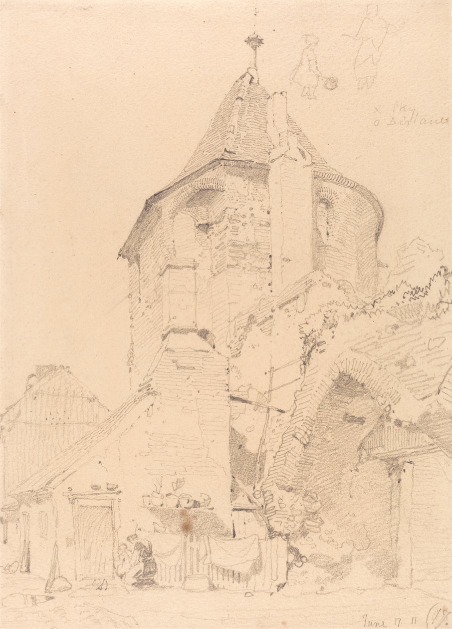 Yarmouth, la Torre Noroeste de John Sell Cotman