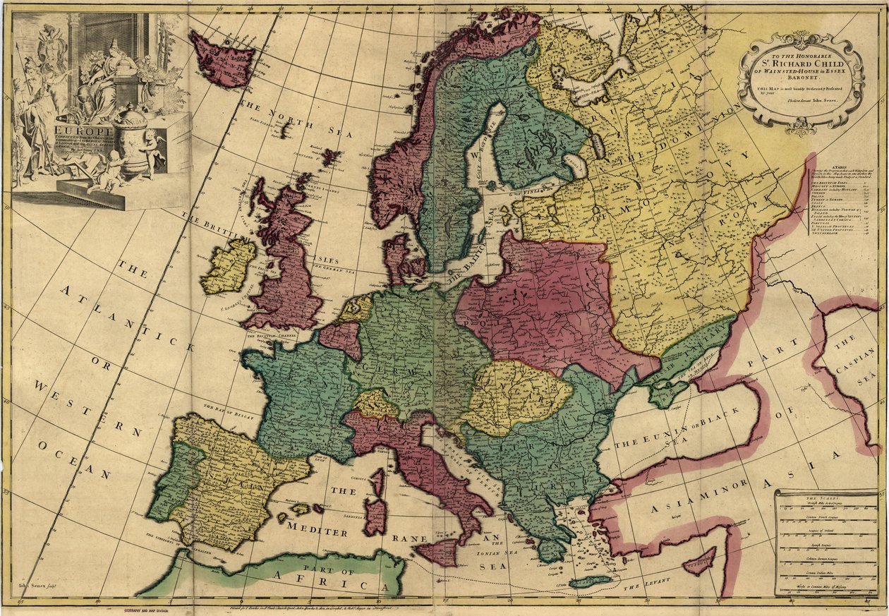 Europa de John Senex