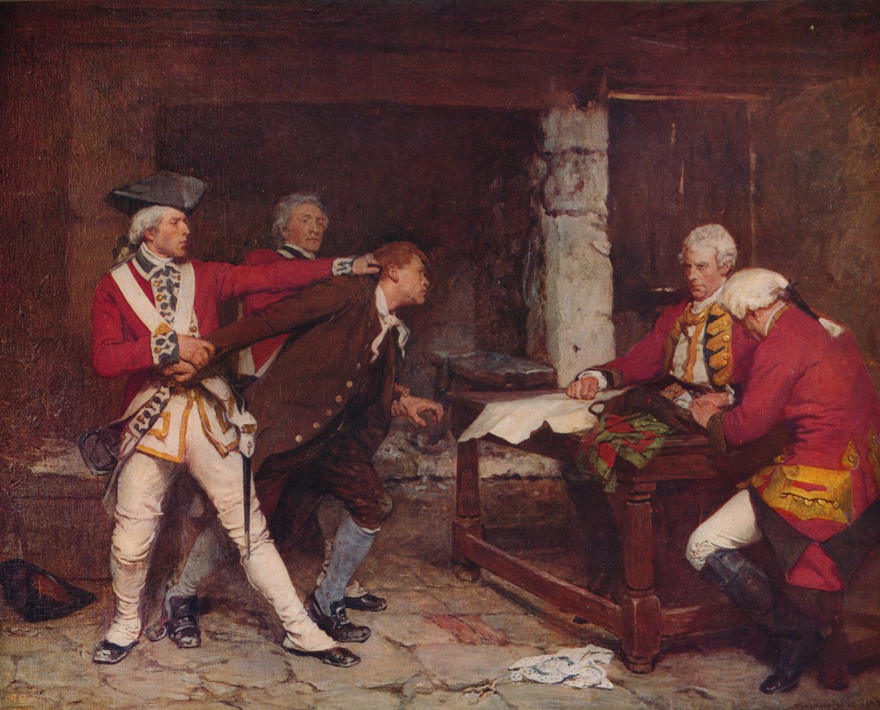 Un Espía en el Campamento, c. 1890, c. 1915 de John Seymour Lucas