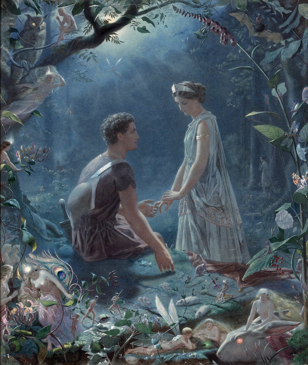 El Sueño de una noche de verano, Lisandro y Hermia de John Simmons