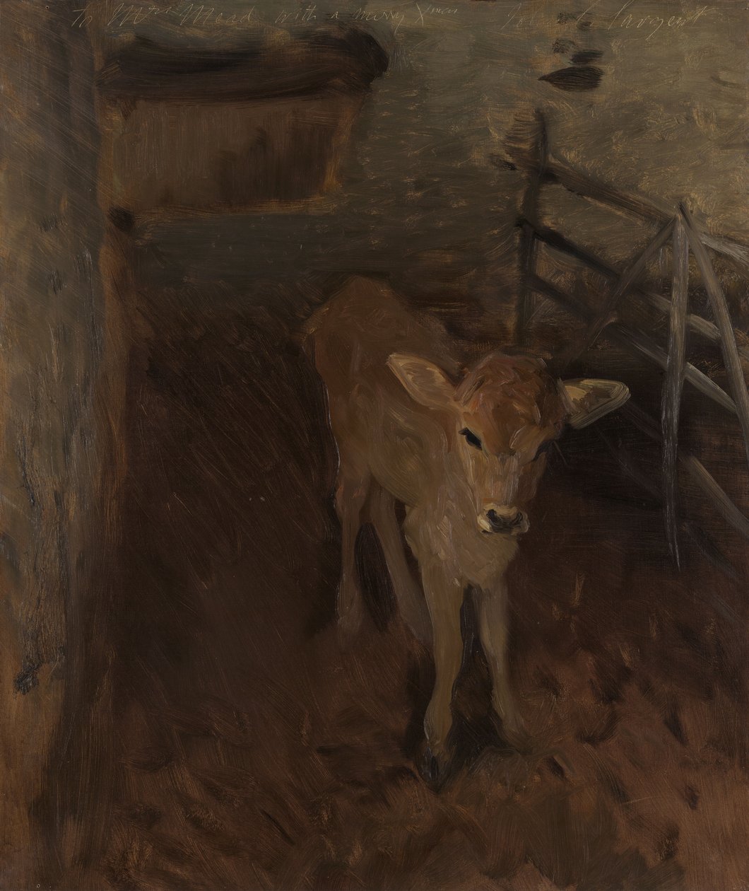 Un ternero de raza Jersey de John Singer Sargent