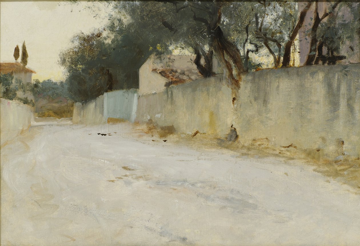 Un camino en el Sur de John Singer Sargent