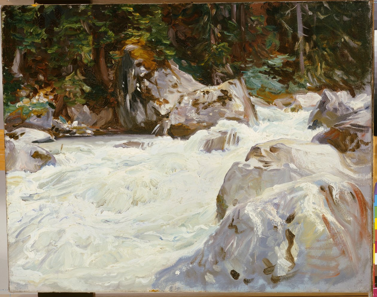 Un torrente en Noruega, 1901 de John Singer Sargent