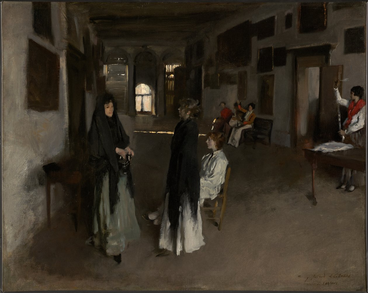 Un interior veneciano de John Singer Sargent